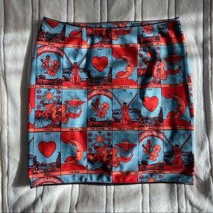 Miaou mini moni skirt tarot